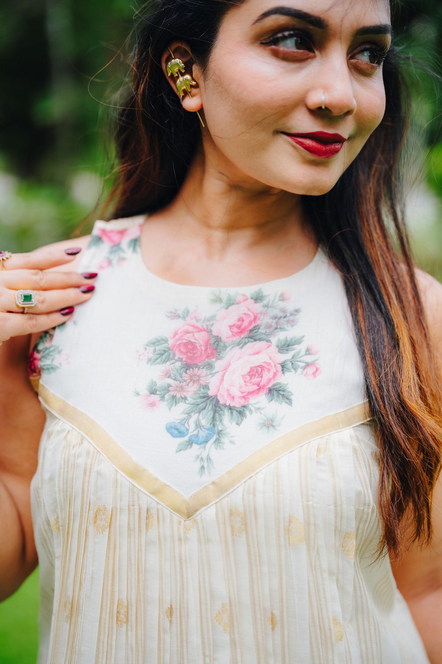 Kasavu Blossom
